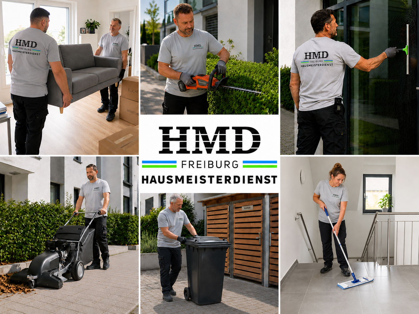 Arbeiten bei HMD Freiburg (mit KI generiert)